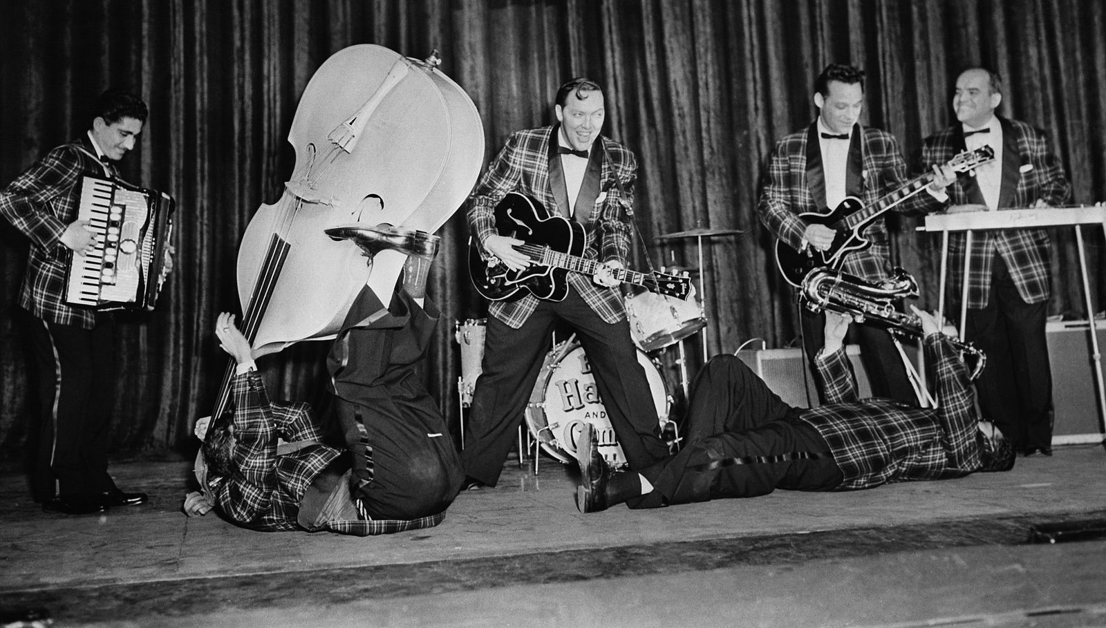 Bill Haley (centre) and His Comets